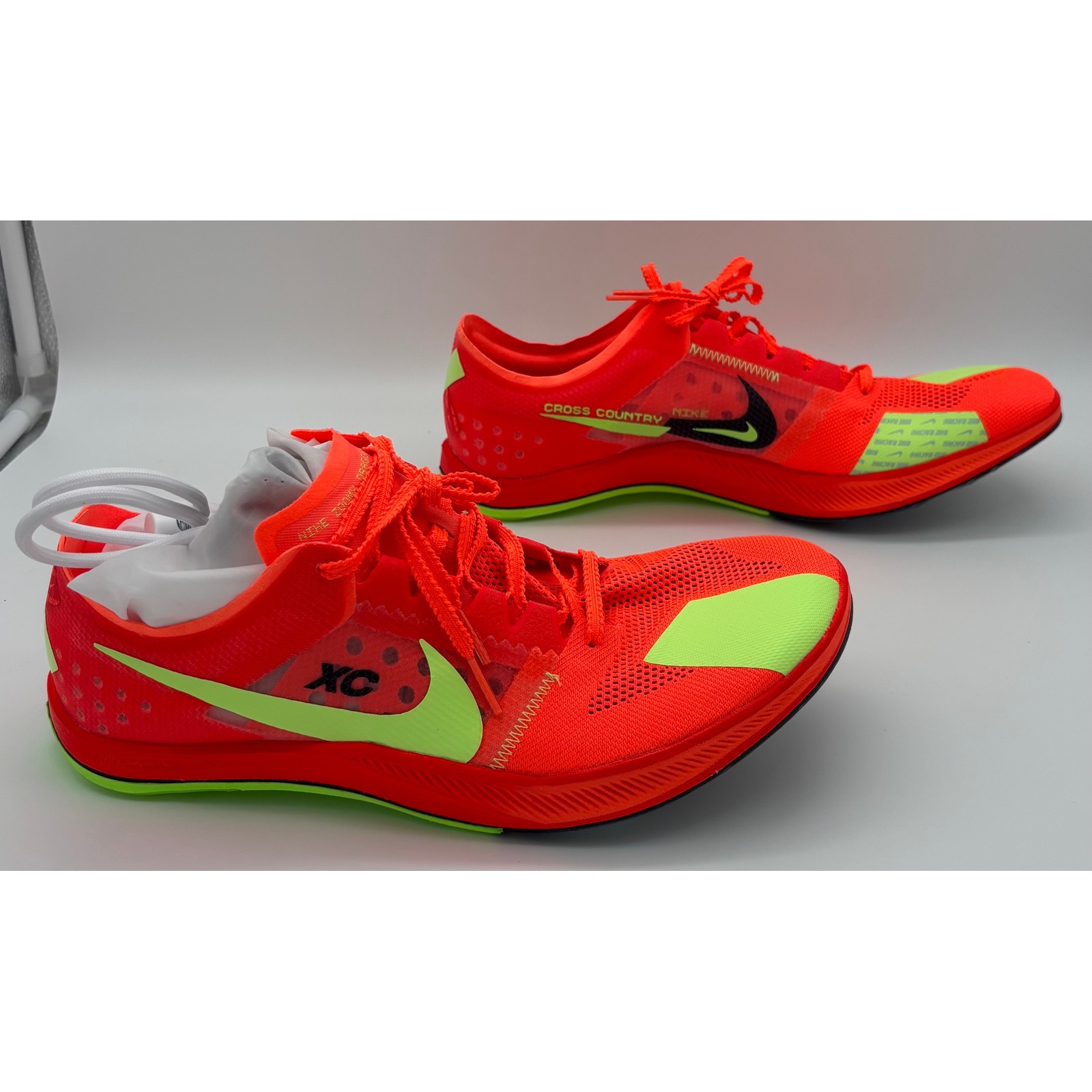 Nike Zoomx Dragonfly Xc Bright Crimson Volt Men 11 Cross Country Shoe Dx7992-800